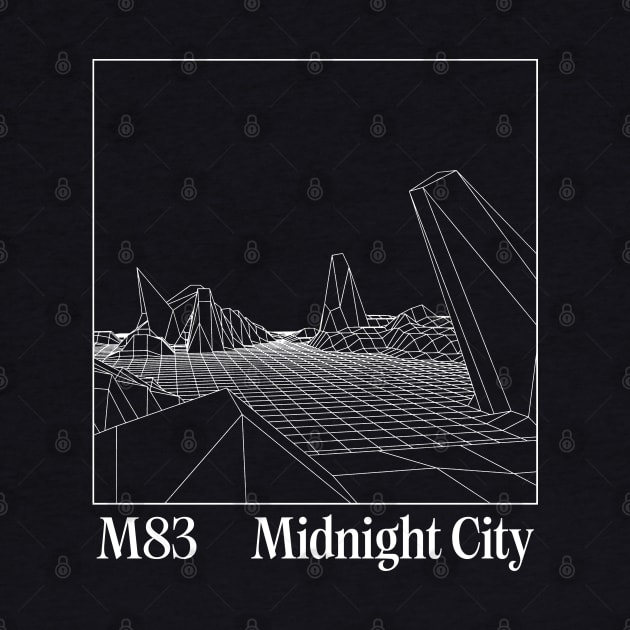 ::: M83 ::: Retro Style Fan Design  ::: by unknown_pleasures